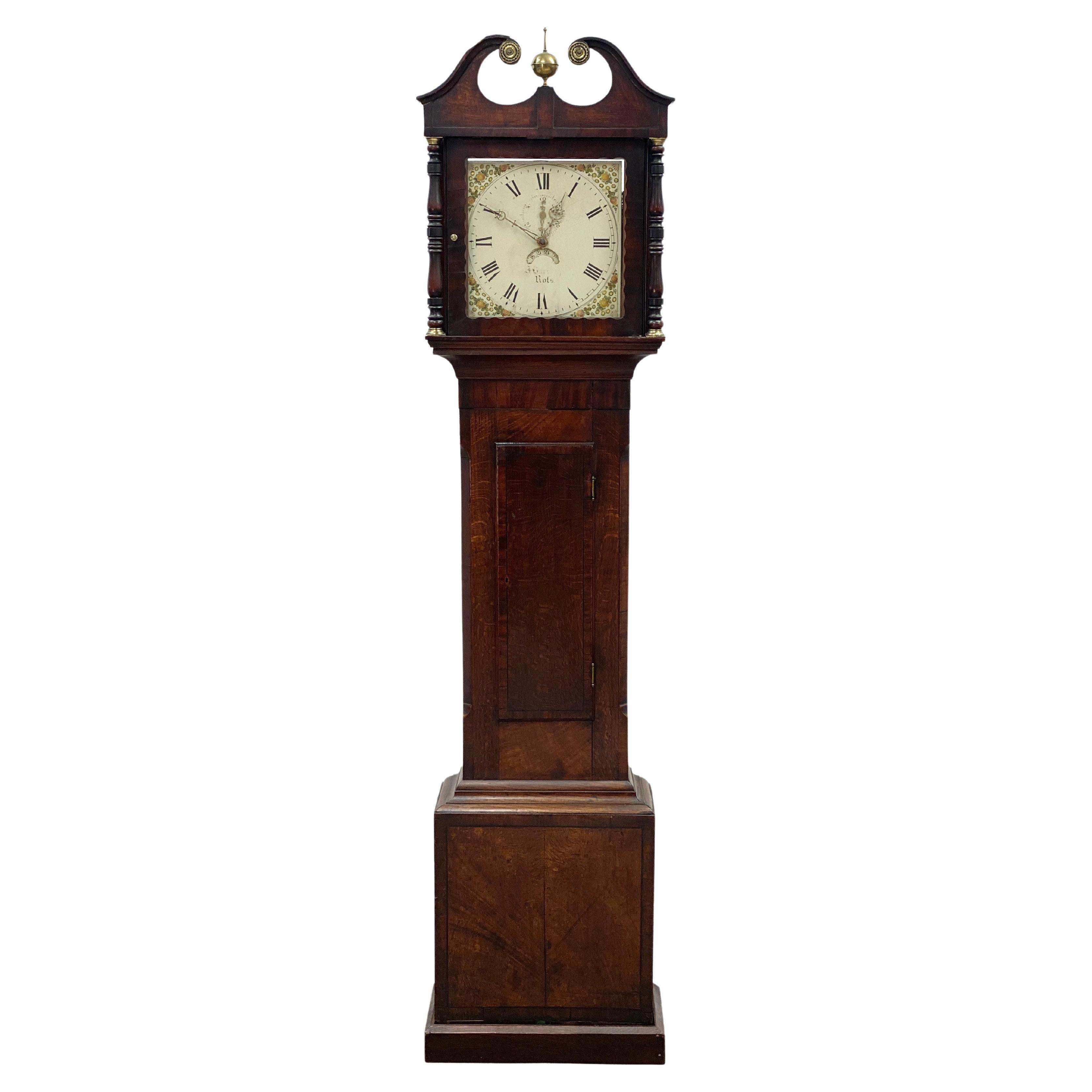 19th Century IV English Oak Long Case Grandfather Clock at 1stDibs grandfather case