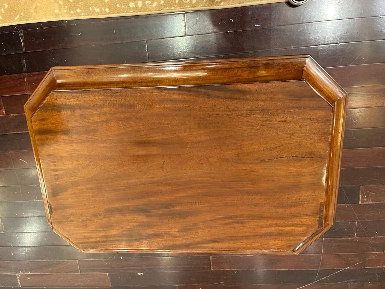 19th Century George IV Mahogany Cellarette In Good Condition For Sale In Houston, TX
