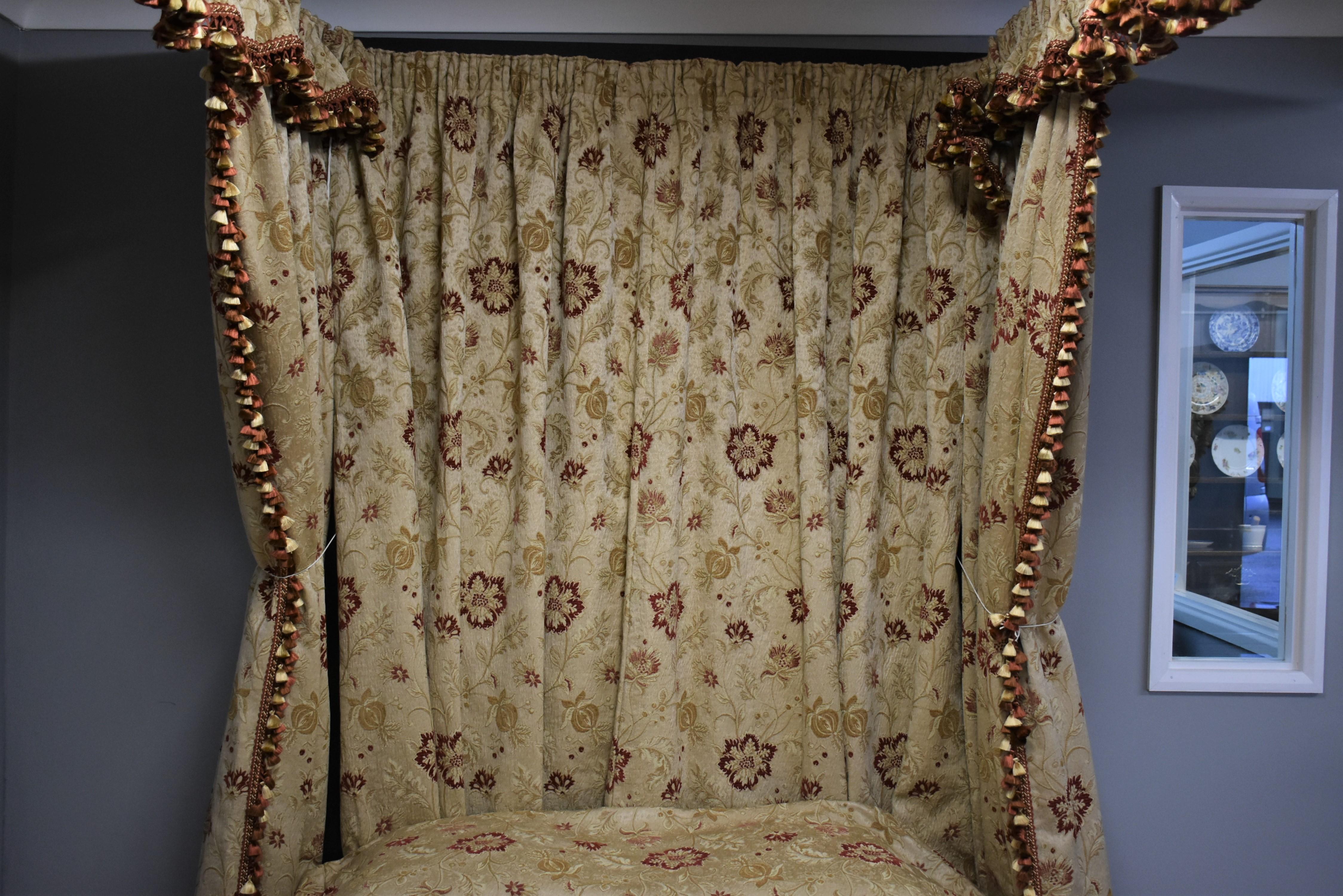 19th Century George IV Mahogany Four Poster Bed 3