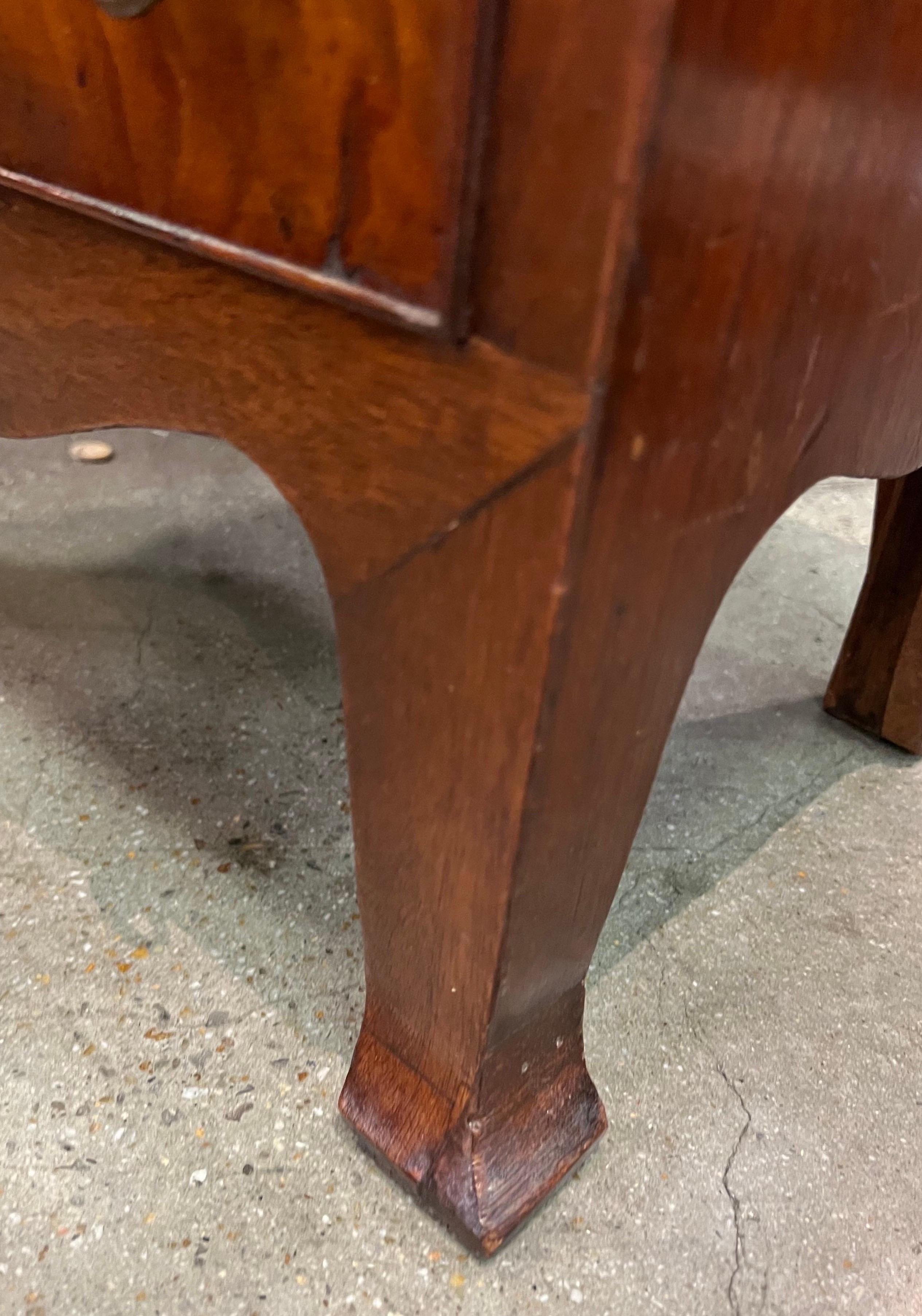 19th Century, Georgian Bedside Chest of Drawers 2