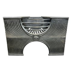 19th Century Georgian Cast Iron Hob Grate Fireplace