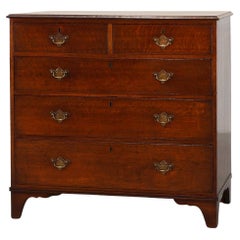 19th Century Georgian Chest of Drawers, United Kingdom Antique 19th Century Georgian Chest of Drawers, United Kingdom