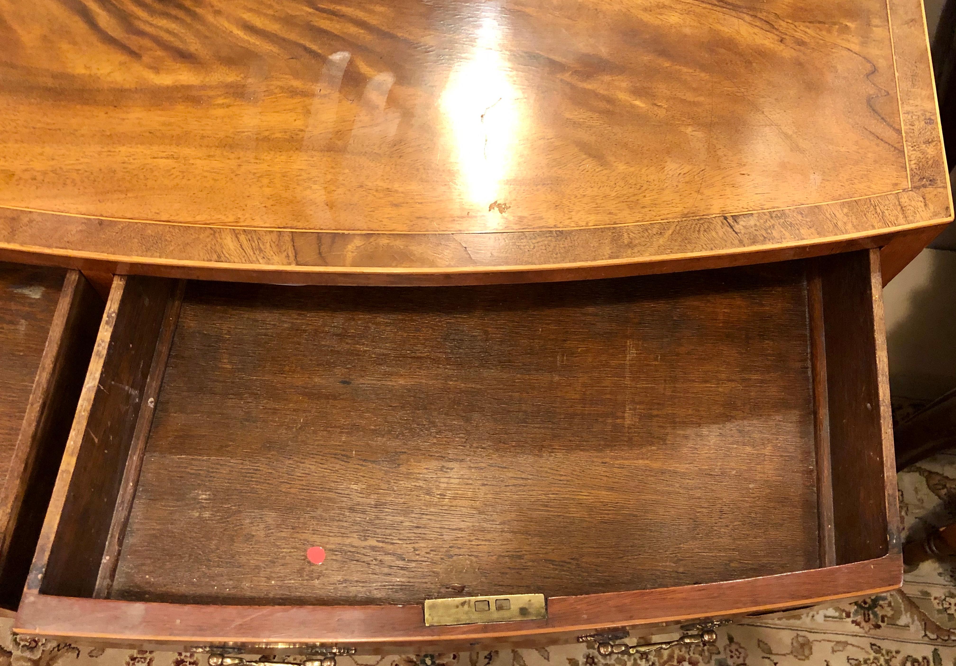 19th Century Georgian Desk or Server Sideboard In Good Condition In Stamford, CT