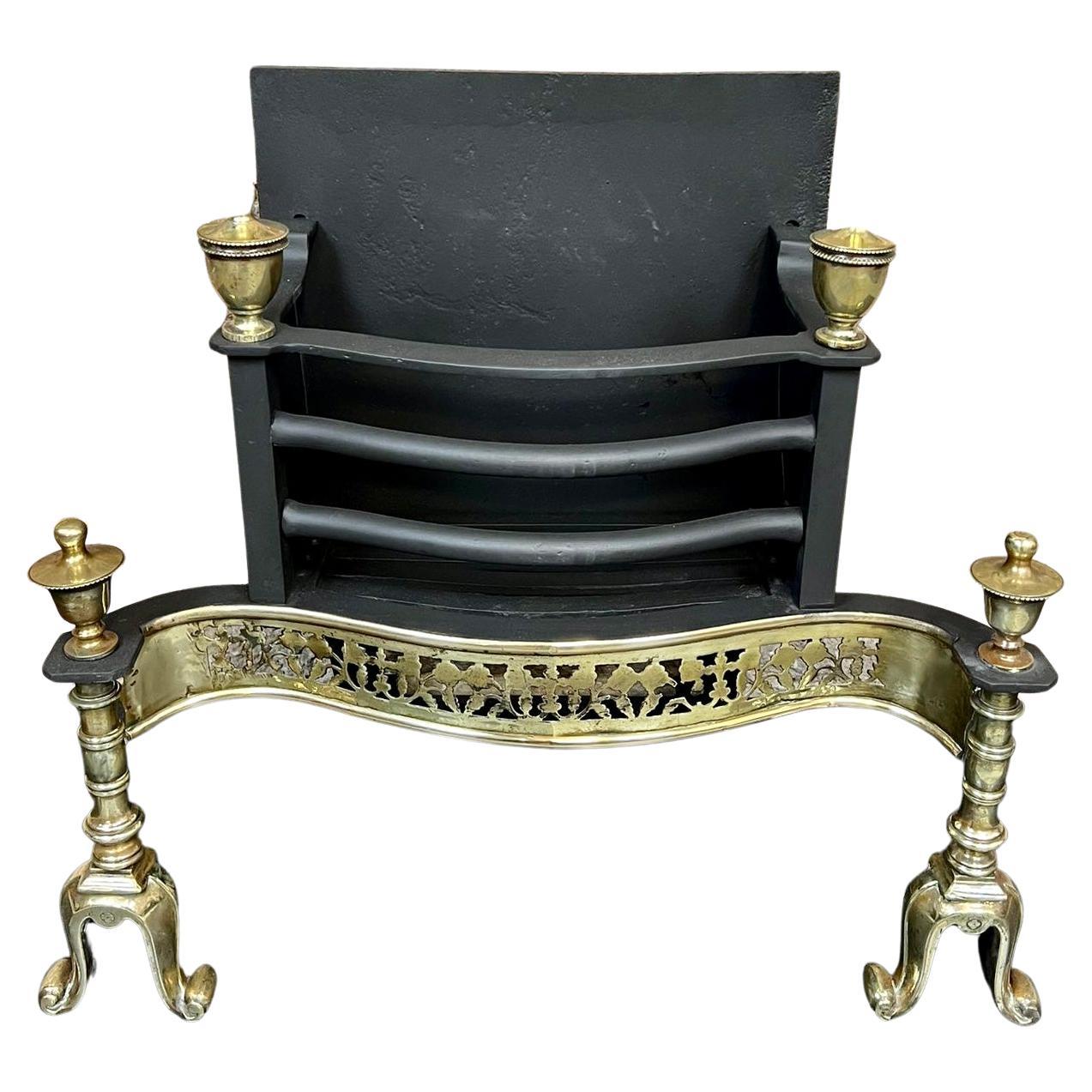 Panier de cheminée géorgien du XIXe siècle en vente