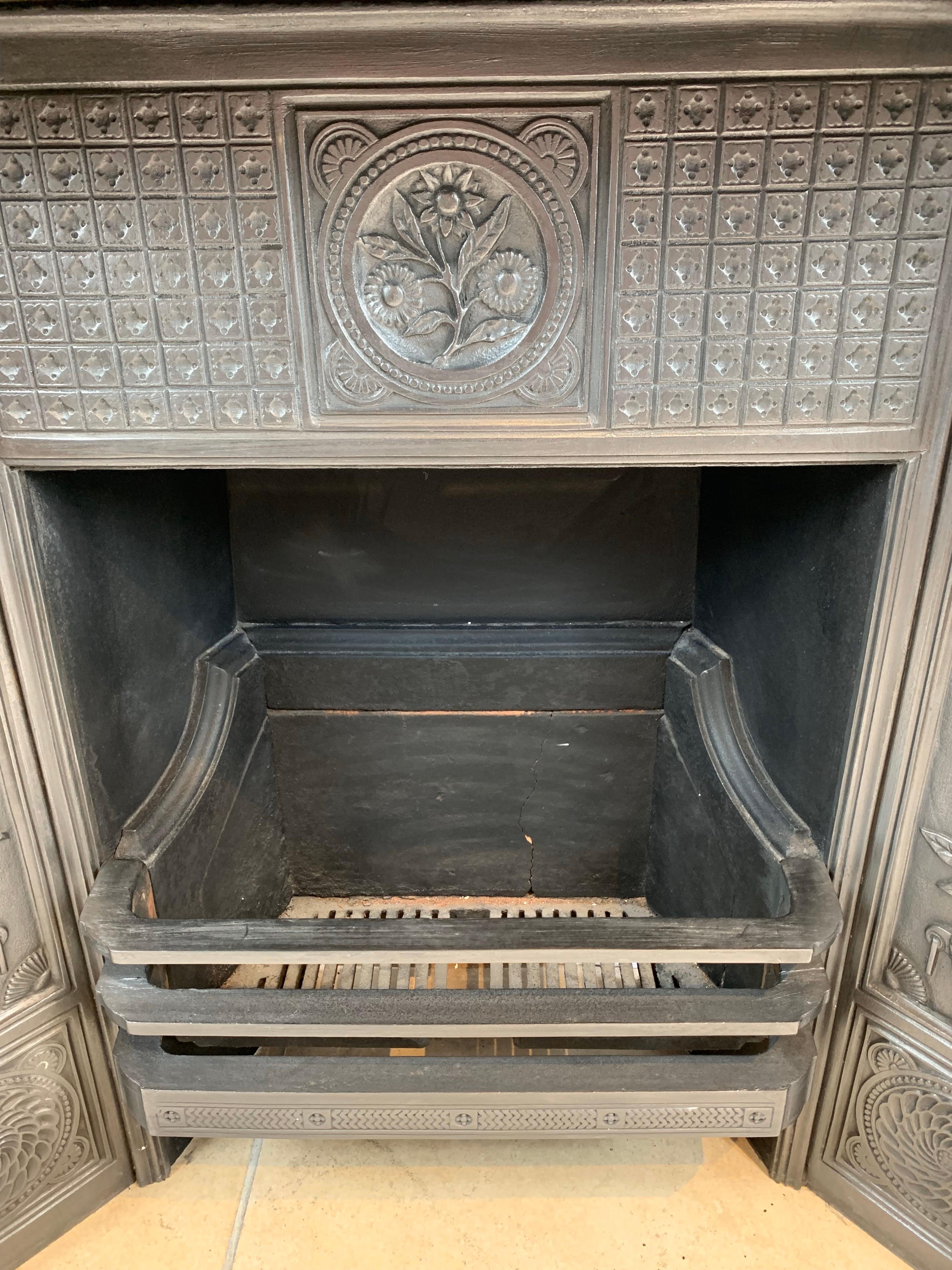 Brass 19th Century Georgian Fireplace For Sale