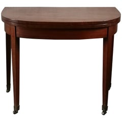 19th Century Georgian Games Tea Table