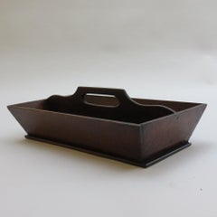 19th Century Georgian Mahogany Antique Cutlery Tray Caddy 1810