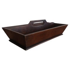 19th Century Georgian Mahogany Antique Cutlery Tray Caddy 1810