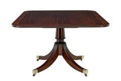19th century Georgian mahogany breakfast dining table