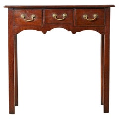 19th Century Georgian Mahogany Dressing Table or Work Table