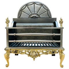 19th Century Georgian Manner Fire Grate Basket