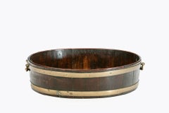 19th Century Georgian Oval Mahogany Wine Cooler