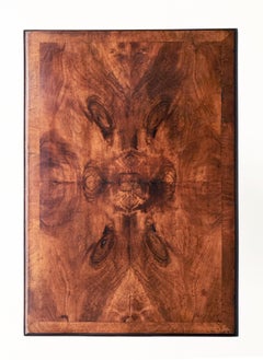 Table basse/de chevet en acajou flammé de la période géorgienne anglaise du 19e siècle