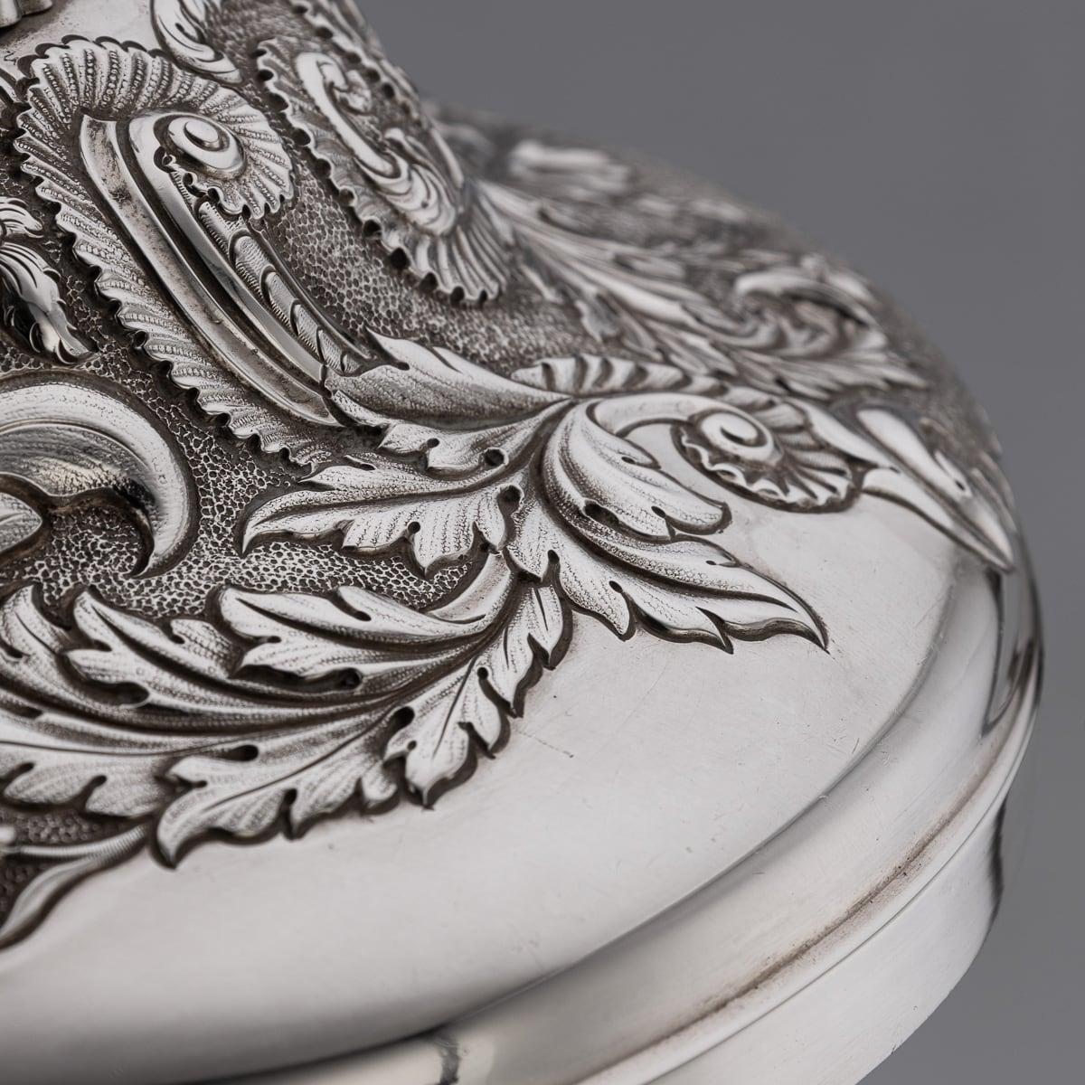Magnifique soupière géorgienne en argent massif du XIXe siècle, Birmingham c.1827 en vente 6