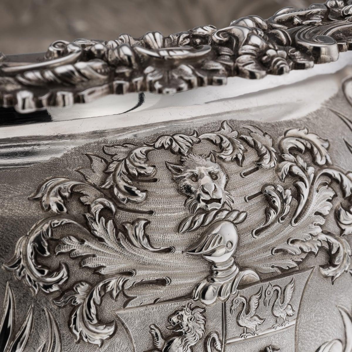Magnifique soupière géorgienne en argent massif du XIXe siècle, Birmingham c.1827 en vente 12