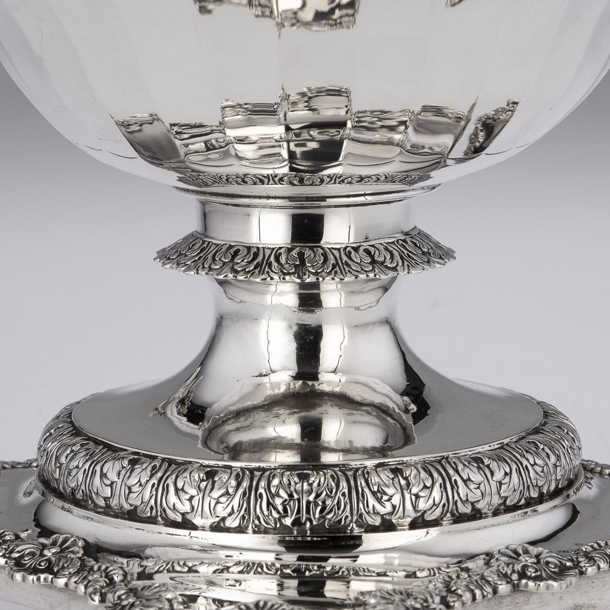 19th Century Georgian Solid Silver Samovar, Joseph Angell II, c.1821 14