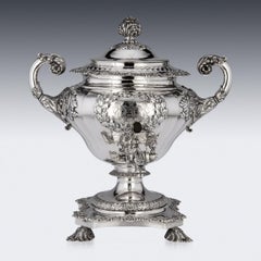 19th Century Georgian Solid Silver Samovar, Joseph Angell II, c.1821
