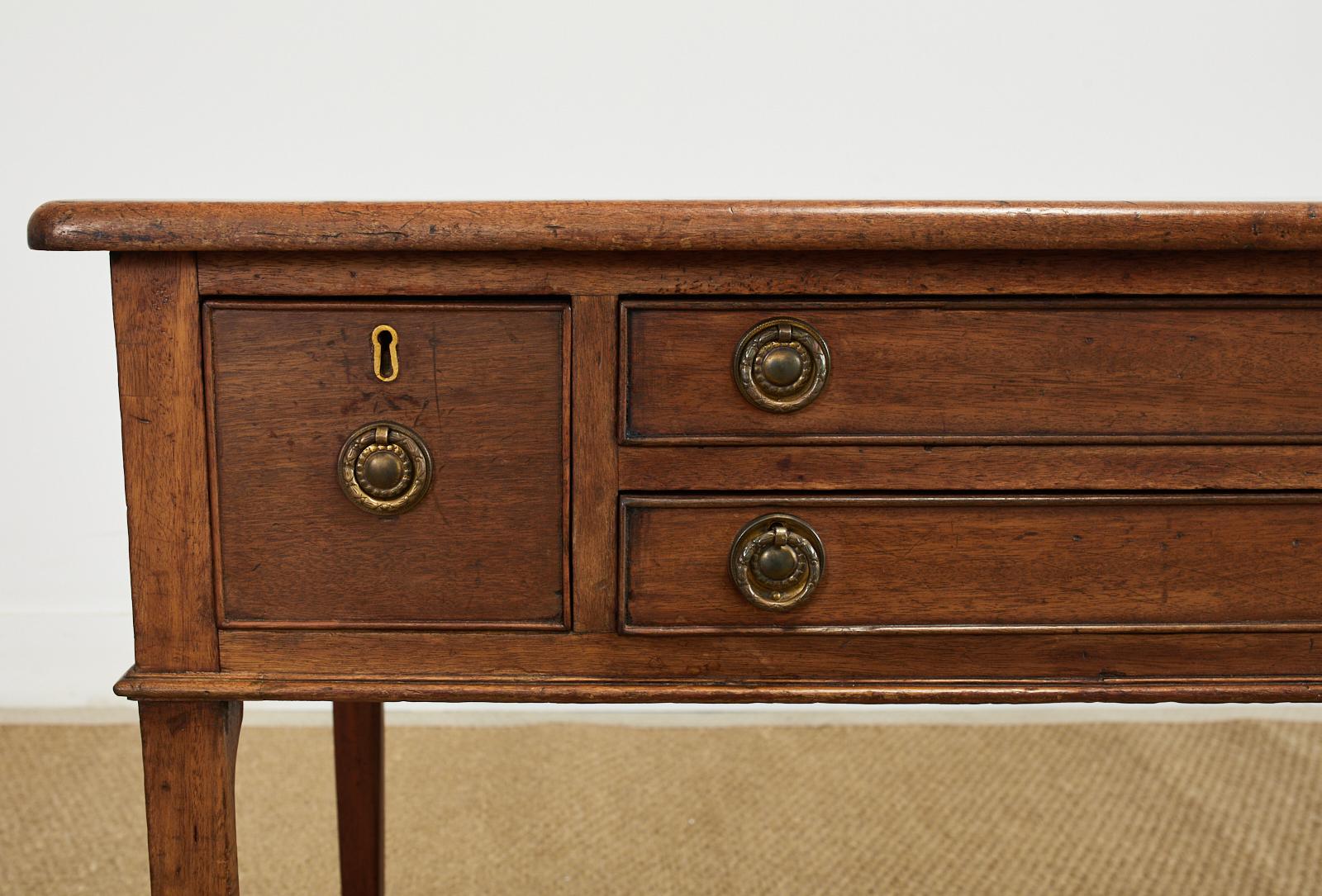 19th Century Georgian Style Dressing Table or Diminutive Desk 6