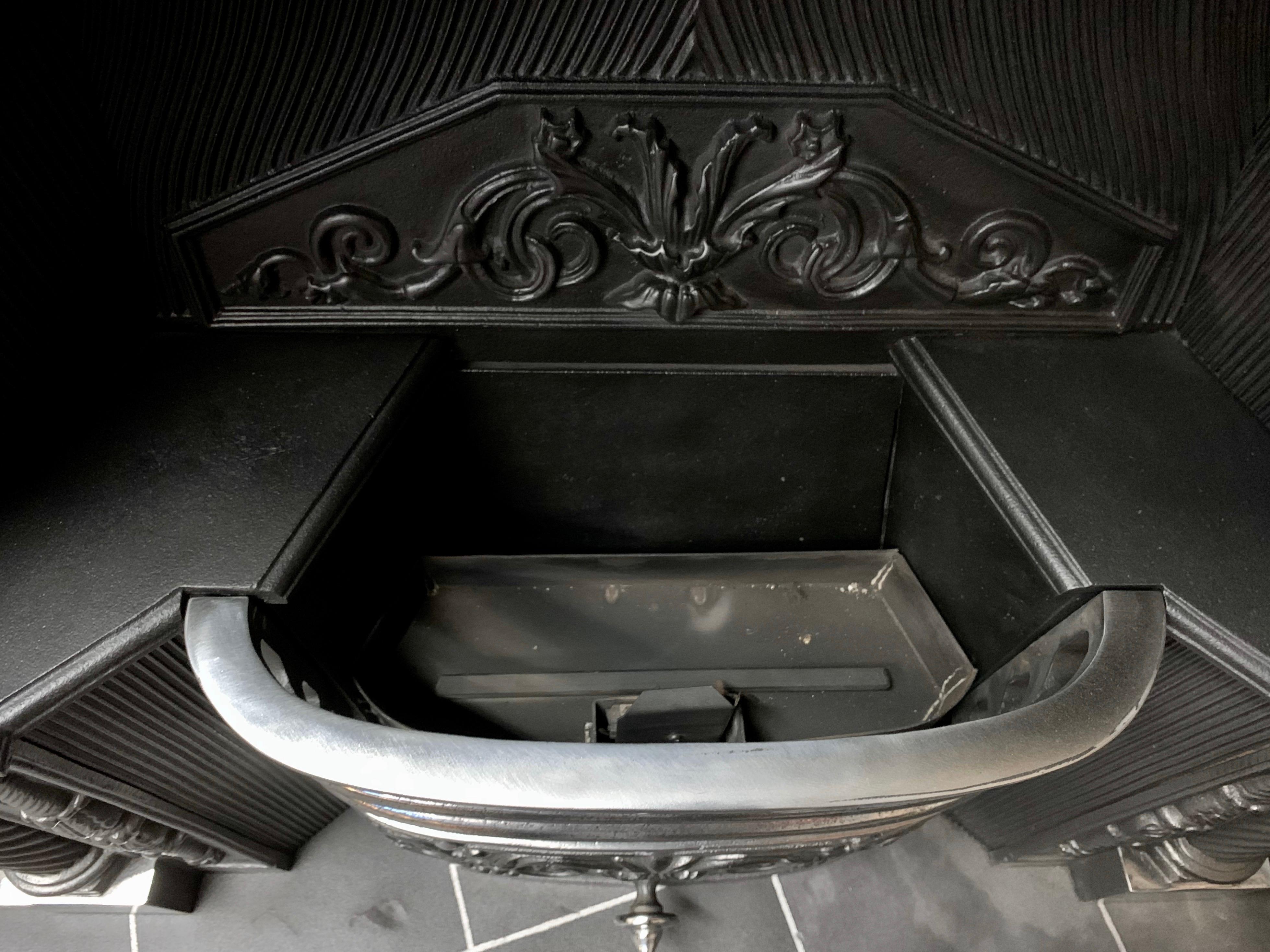 19th Century Georgian Style Hob Grate Fireplace Insert 2