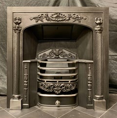 19th Century Georgian Style Hob Grate Fireplace Insert