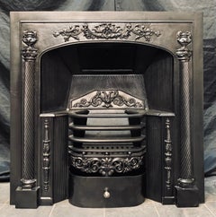 19th Century Georgian Style Hob Grate Fireplace Insert