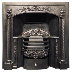 19th Century Georgian Style Hob Grate Fireplace Insert