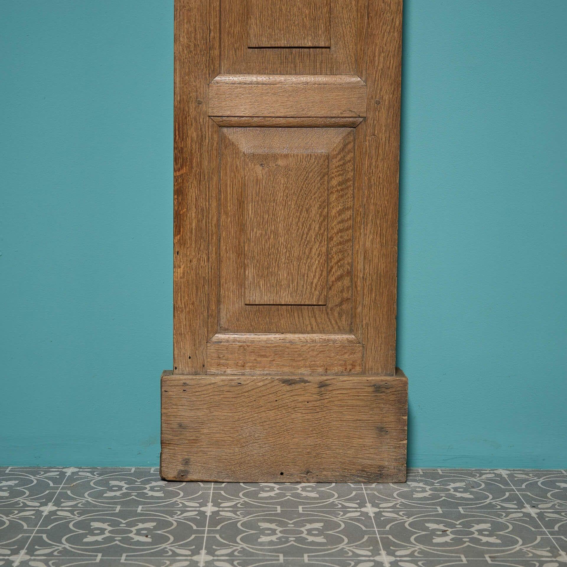 Inglese Caminetto in stile georgiano del XIX secolo con pannelli in Oak in vendita