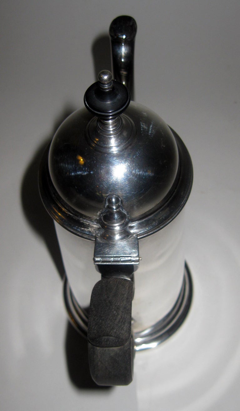 19th century Georgian Style Sterling Silver Coffee Server In Good Condition For Sale In Savannah, GA
