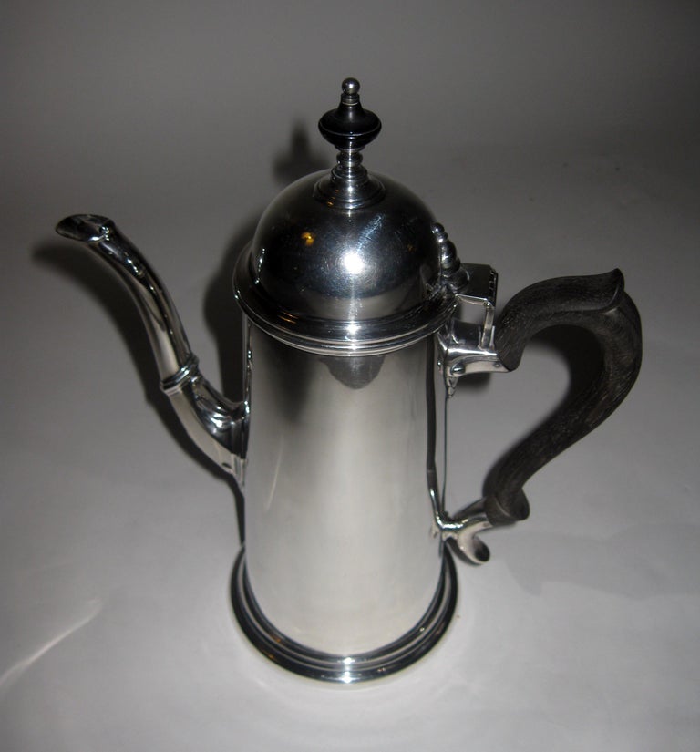 19th century Style Sterling Silver Coffee Server For Sale at