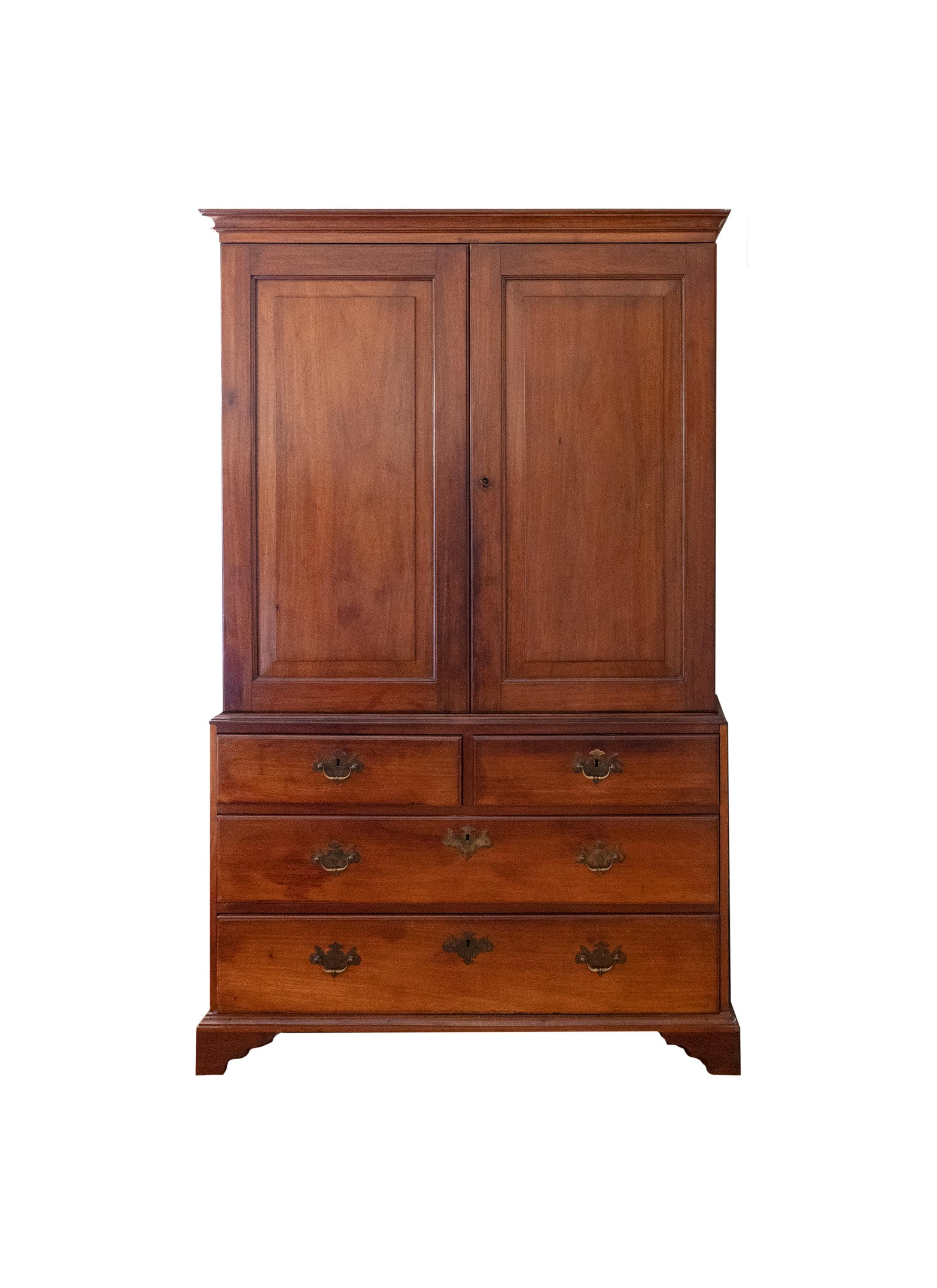Kleiderschrank im georgianischen Stil des 19. Jahrhunderts, Portugal (Georgian) im Angebot