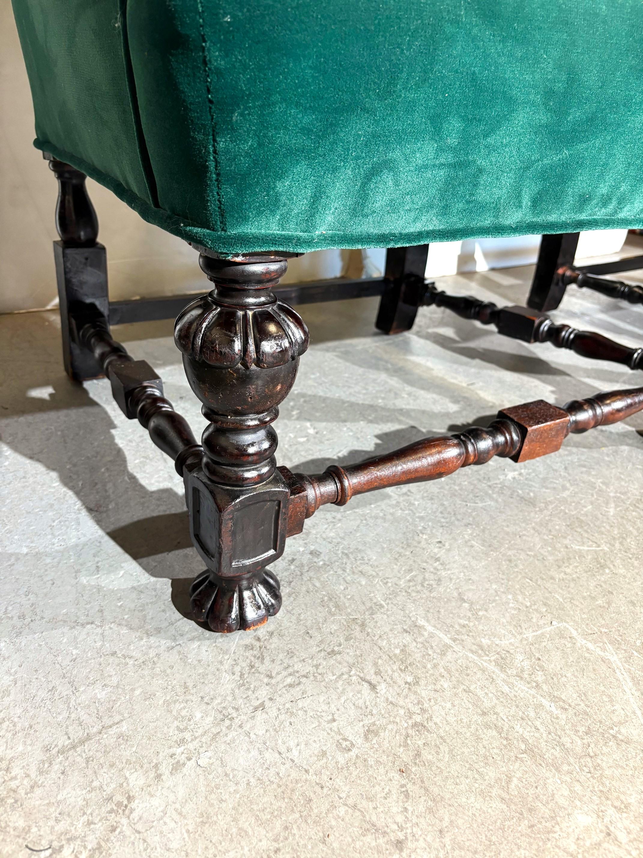 Sedie Wingback in stile georgiano del XIX secolo in vendita 1