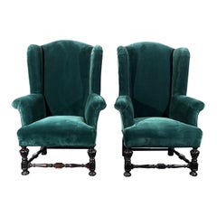 Sillas Wingback de Madera