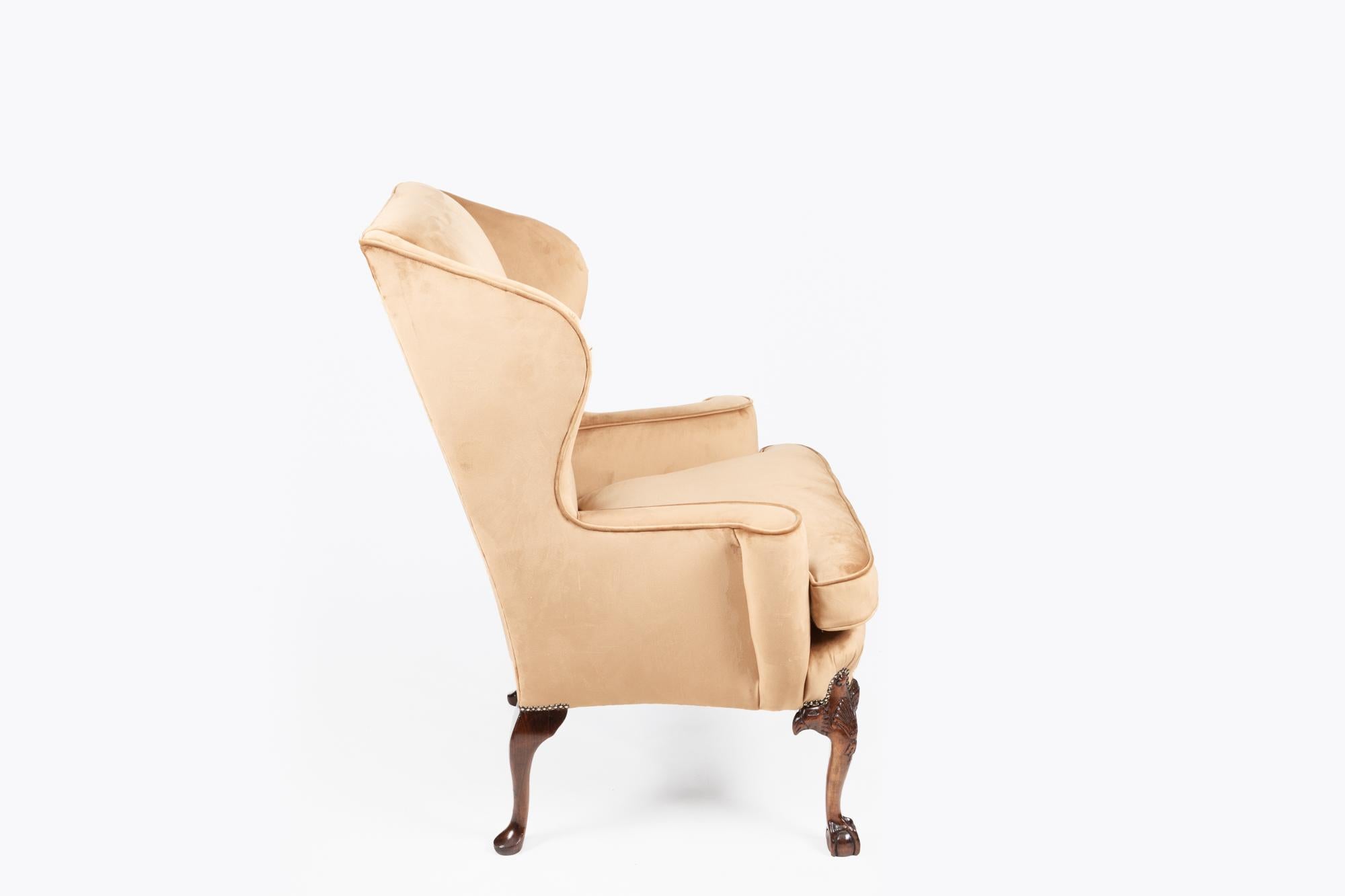 Georgien Chaise à oreilles géorgienne du 19e siècle en vente