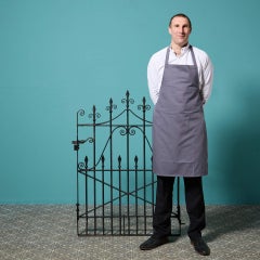 19th Century Georgian Wrought Iron Pedestrian Gate