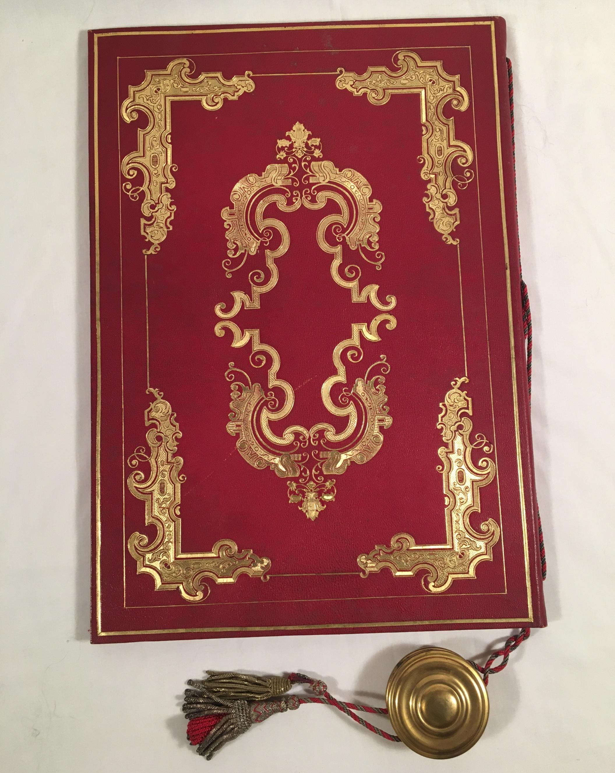 19th Century German Baronship Document, Archduke Ludwig III of Hessen For Sale 9