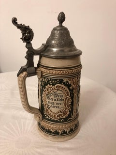 19th Century German Beer Stein