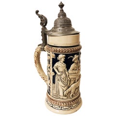 19th Century German Beer Stein