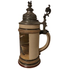 19th Century German Beer Stein