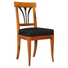 19th Century German Biedermeier Chair, Walnut, circa 1820-1830