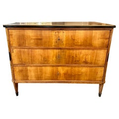19th Century German Biedermeier Cherrywood Commode