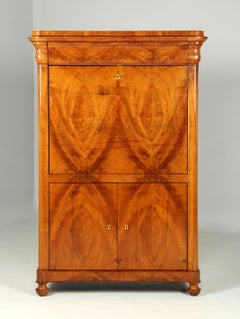 19th Century German Biedermeier Secretaire with Hidden Compartement, circa 1835