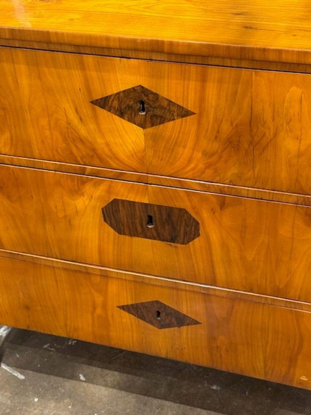 Allemand Coffre Biedermeier allemand du 19ème siècle en vente