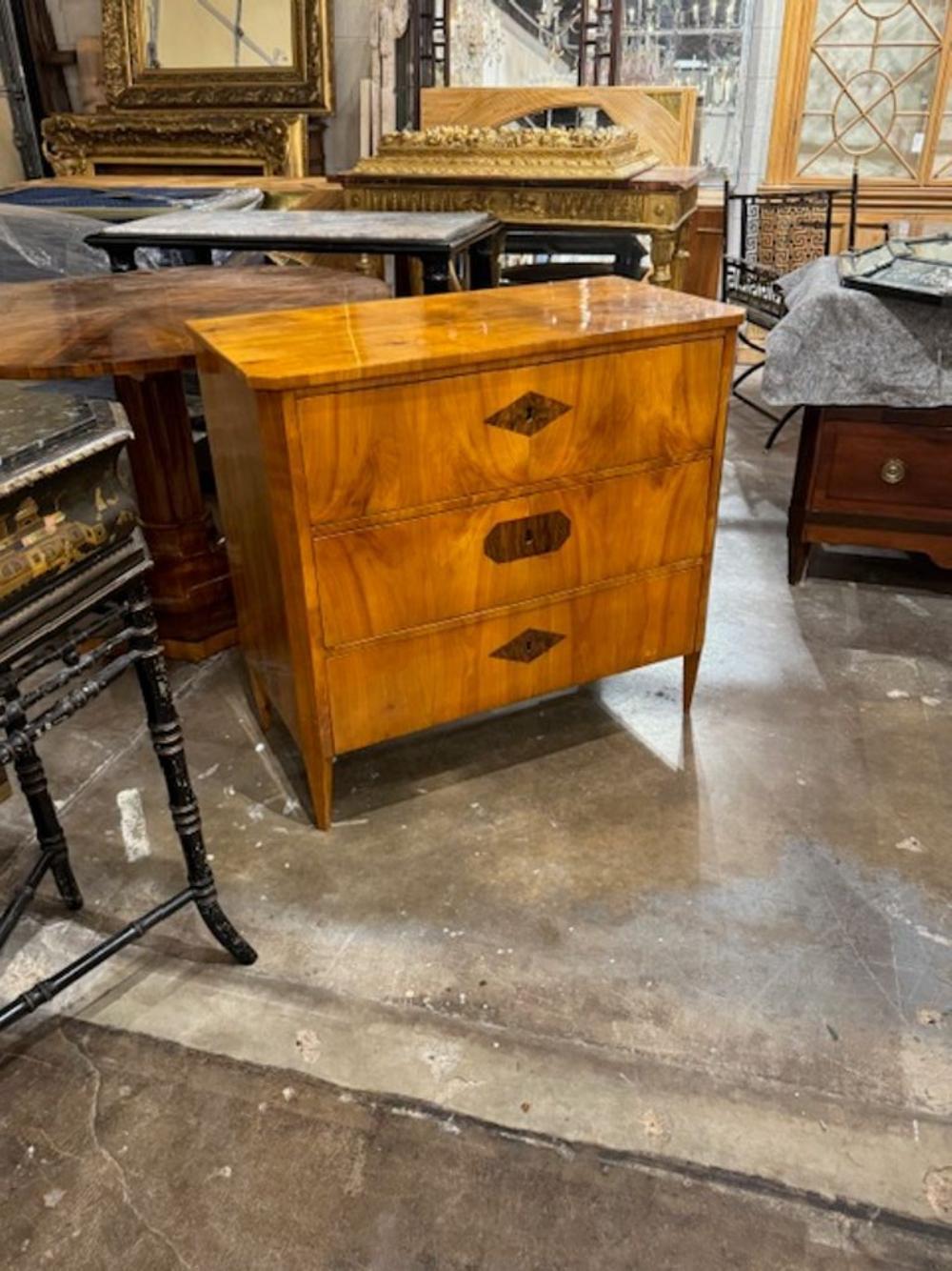 Coffre Biedermeier allemand du 19ème siècle en vente 1