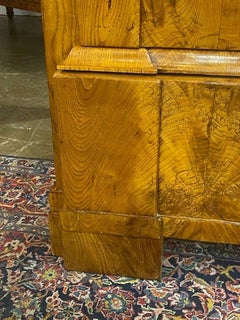 19th Century German Biedermeier Walnut Commode