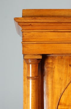 19th Century German Biedermeier Wardrobe, Cupboard, circa 1825, Nice Patina