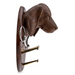 19th Century German Black Forest Dog Lead Holder, c.1890