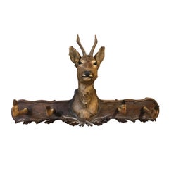 19th Century German Black Forest Hat/Coat Rack