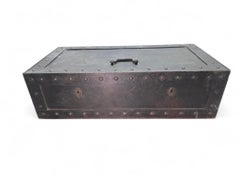 19th Century German Carriage Safe in Wrought Iron