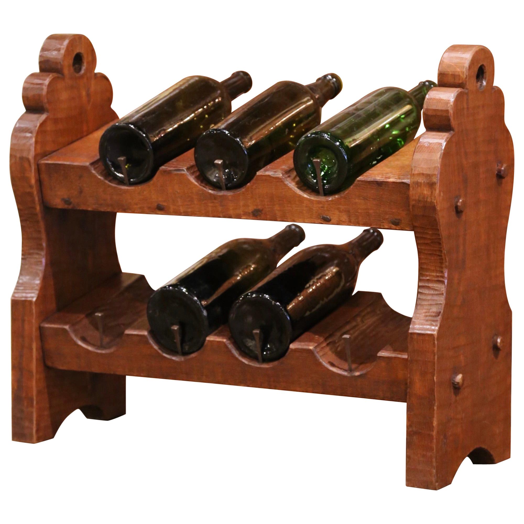 Wooden Trunk 22 x 35 x 12.5 cm 2 Wine Bottle Holder 