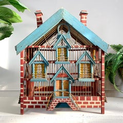 19th Century German Folk Art Bird Cage